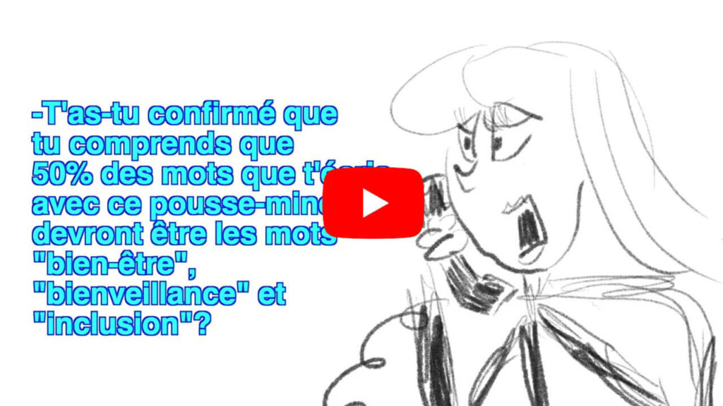 Vignette Youtube - Capsule humoristique – Animation culturelle-Bureau
